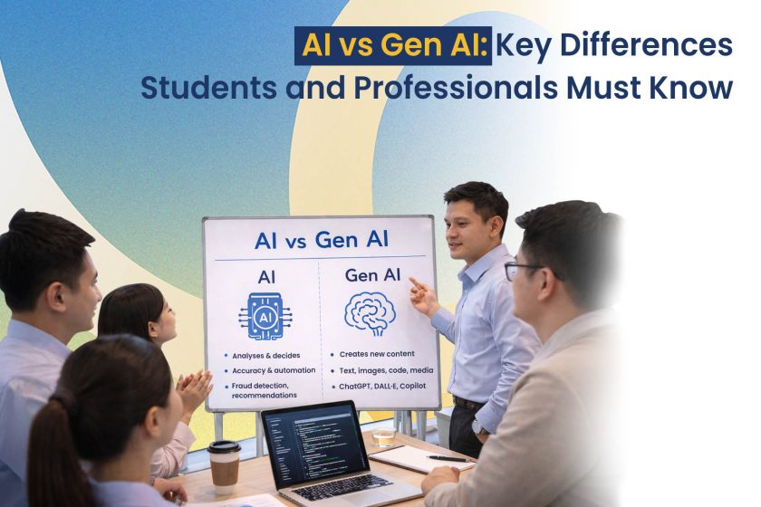 AI vs Gen AI Key Differences Students and Professionals Must Know (2)